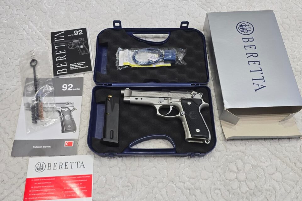 Satılık TABANCA – Beretta 92 – 9mm (9x19mm) – Bulundurma Ruhsatlı – Mardin – İlan 32037 – Görsel 32042