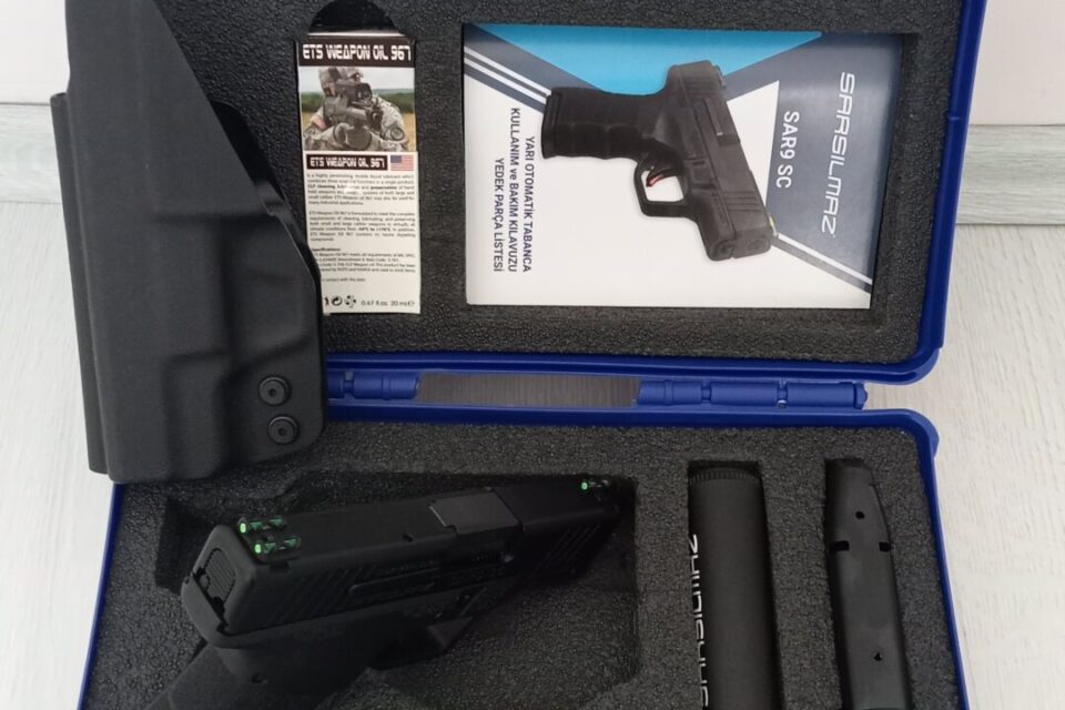 Satılık TABANCA – Sarsılmaz SAR9 – 9mm (9x19mm) – Taşıma Ruhsatlı – Çorum – İlan 32097 – Görsel 32099