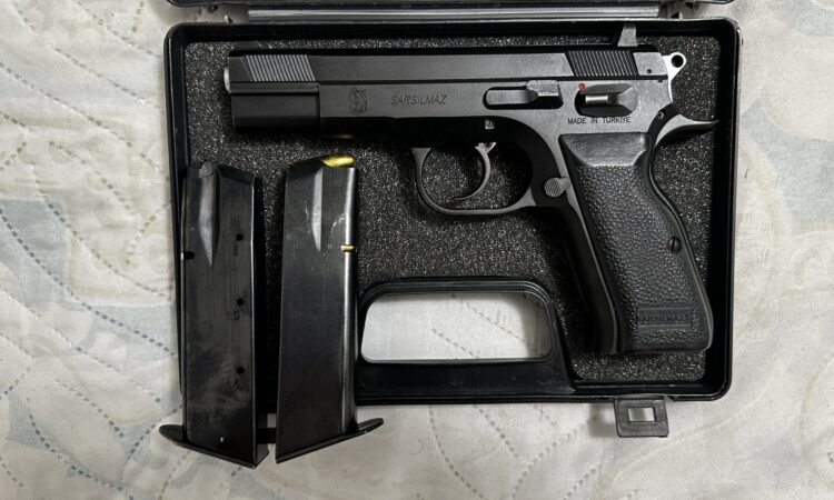Satılık TABANCA – Sarsılmaz Kılınç – 9mm (9x19mm) – Bulundurma Ruhsatlı – Gaziantep – İlan 32156 – Görsel 32157