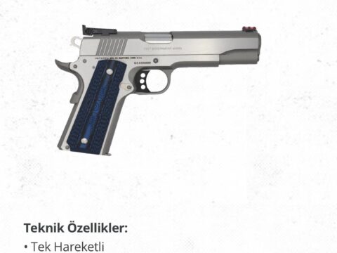 Satılık TABANCA – Colt Gold Cup – 9mm (9x19mm) – Taşıma Ruhsatlı – Hatay – İlan 32579 – Görsel 32580