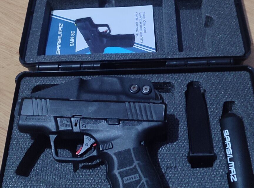 Satılık TABANCA – Sarsılmaz SAR9 – 9mm (9x19mm) – Taşıma Ruhsatlı – Adana – İlan 31813 – Görsel 31814