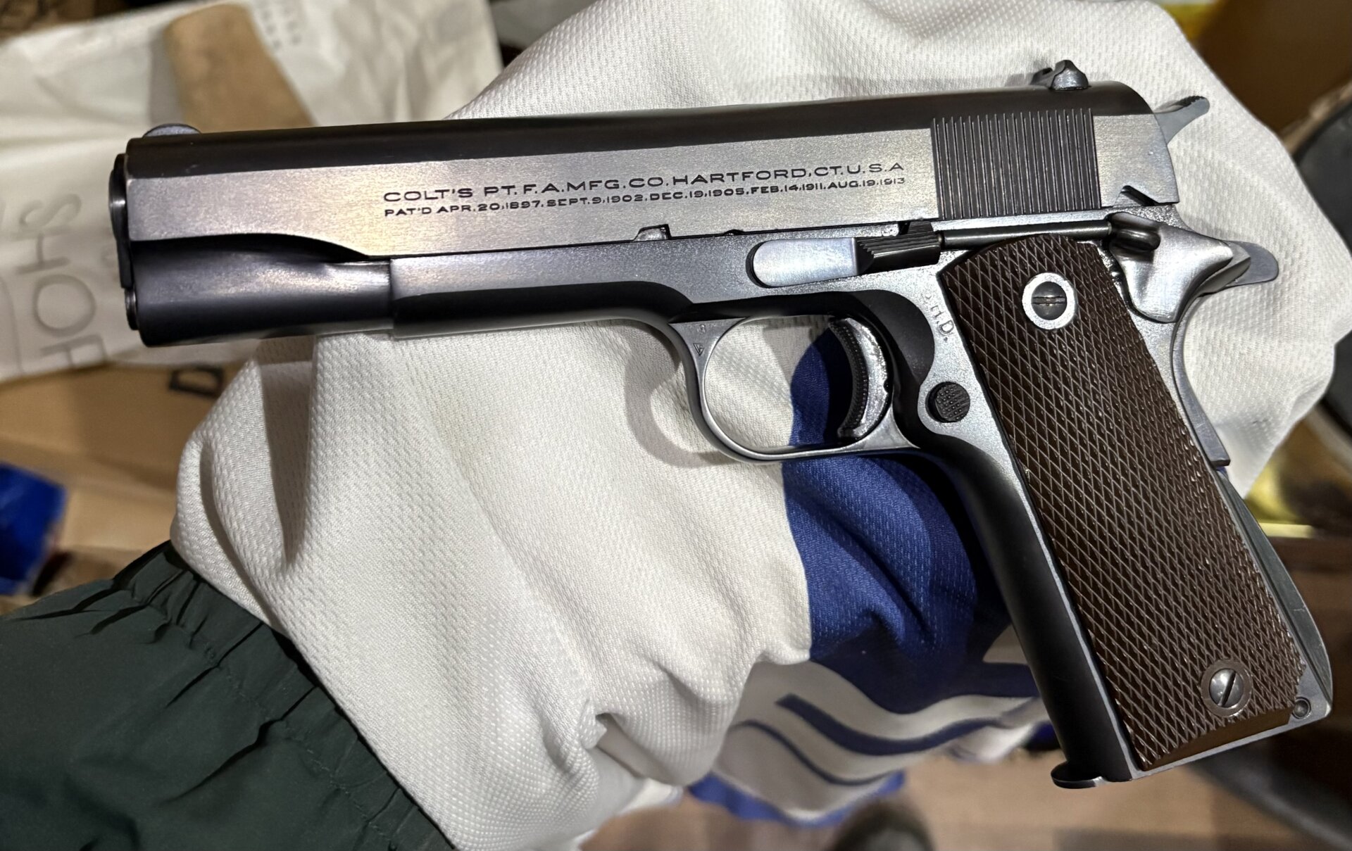 Satılık TABANCA – Colt Super 38 – 38 Super – Bulundurma Ruhsatlı – Trabzon – İlan 33236 – Görsel 33237