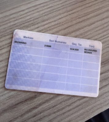 Satılık TABANCA – Browning 1910 – 7.65mm (.32 ACP) – Bulundurma Ruhsatlı – Çanakkale – İlan 32027 – Görsel 32028