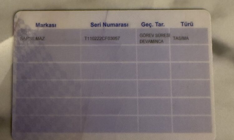 Satılık TABANCA – Sarsılmaz SAR9 – 9mm (9x19mm) – Taşıma Ruhsatlı – Eskişehir – İlan 30961 – Görsel 30963