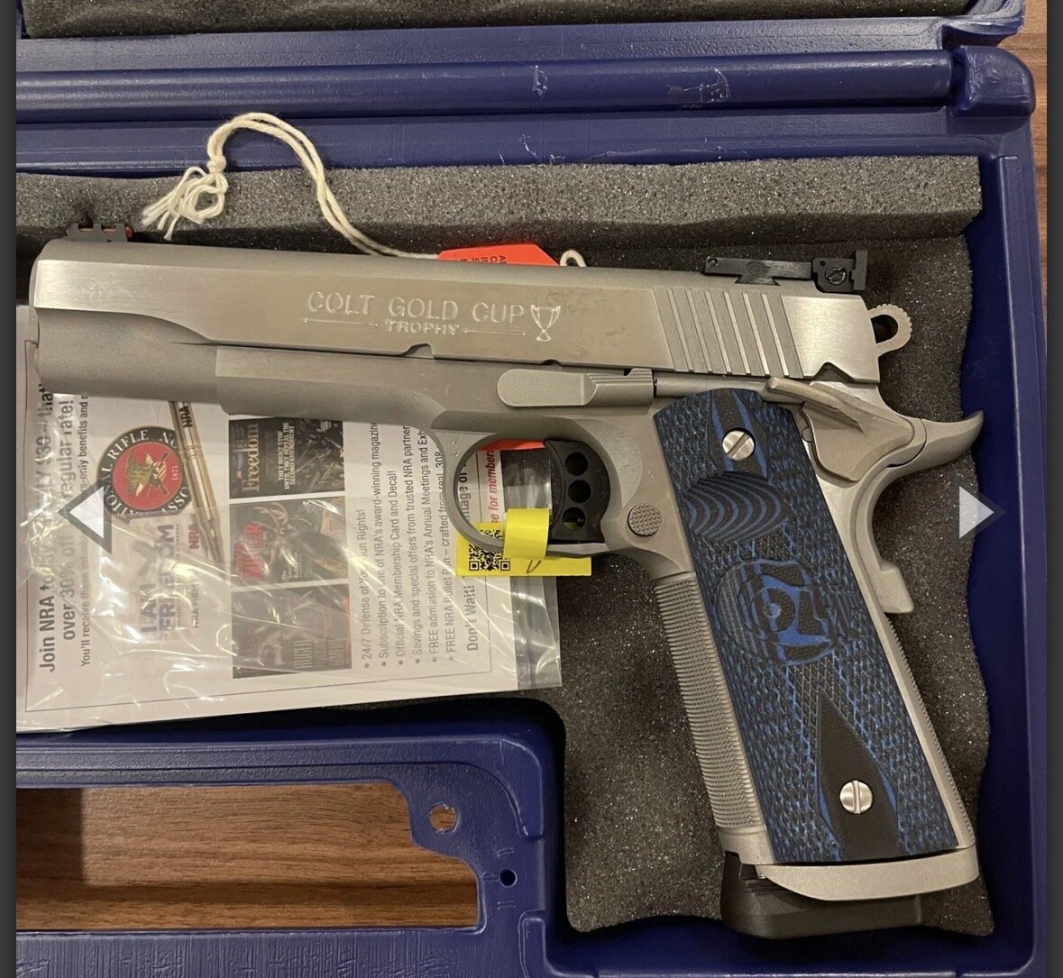 Satılık TABANCA – Colt Gold Cup – 9mm (9x19mm) – Taşıma Ruhsatlı – Mersin – İlan 31308 – Görsel 31309