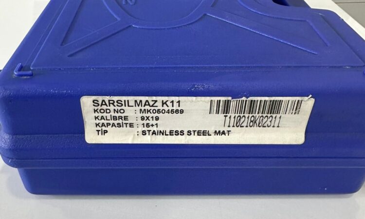 Satılık TABANCA – Sarsılmaz K11 – 9mm (9x19mm) – Bulundurma Ruhsatlı – Ankara – İlan 33573 – Görsel 33577