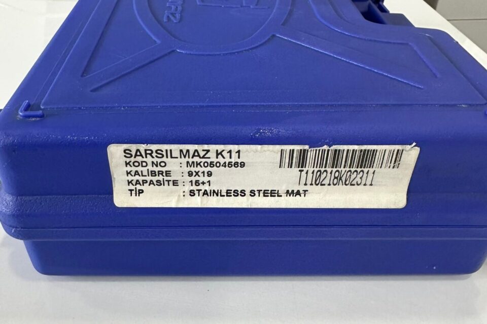 Satılık TABANCA – Sarsılmaz K11 – 9mm (9x19mm) – Bulundurma Ruhsatlı – Ankara – İlan 33573 – Görsel 33577
