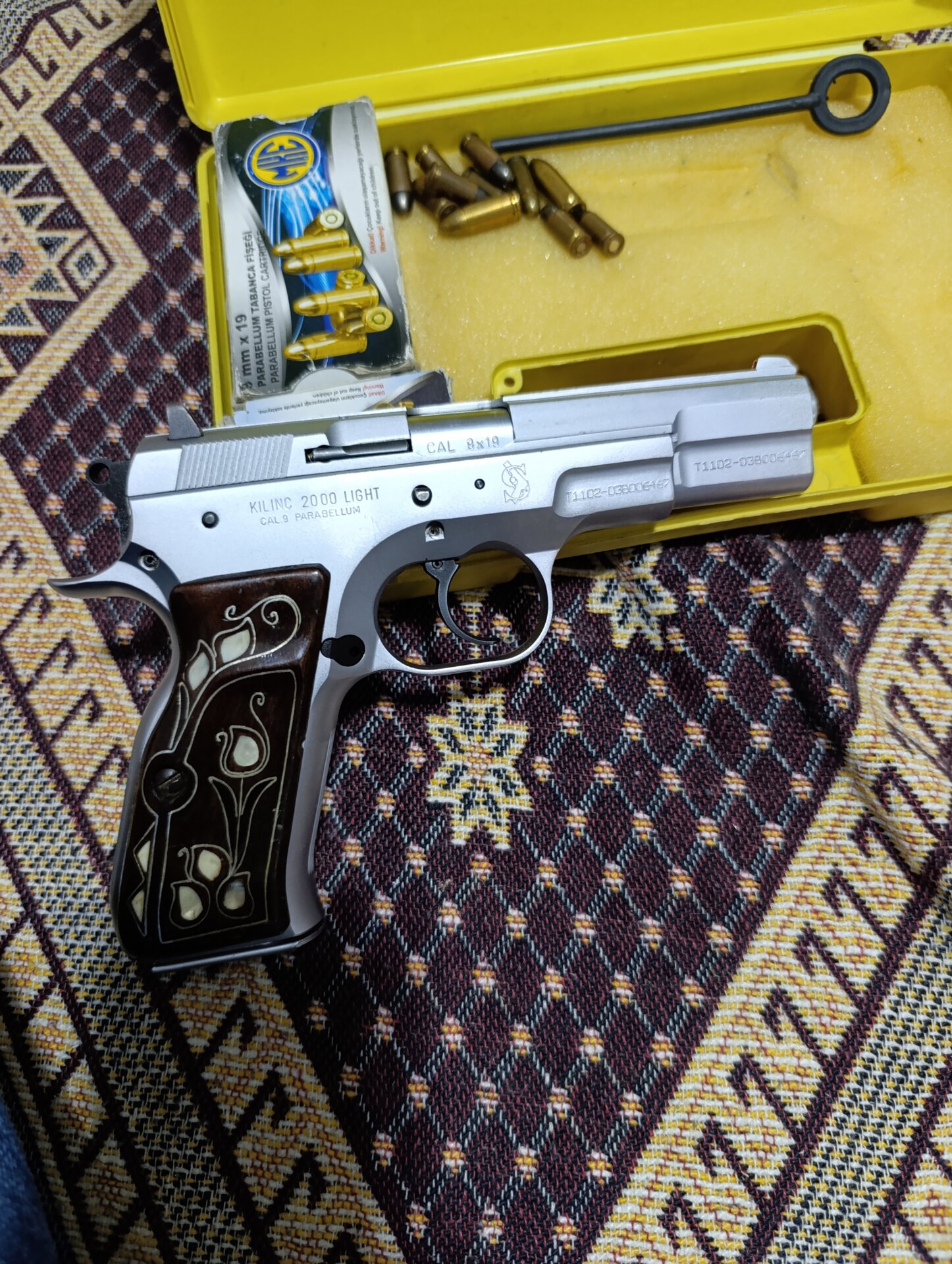 Satılık TABANCA – Sarsılmaz Kılınç – 9mm (9x19mm) – Taşıma Ruhsatlı – Ankara – İlan 38080 – Görsel 38081