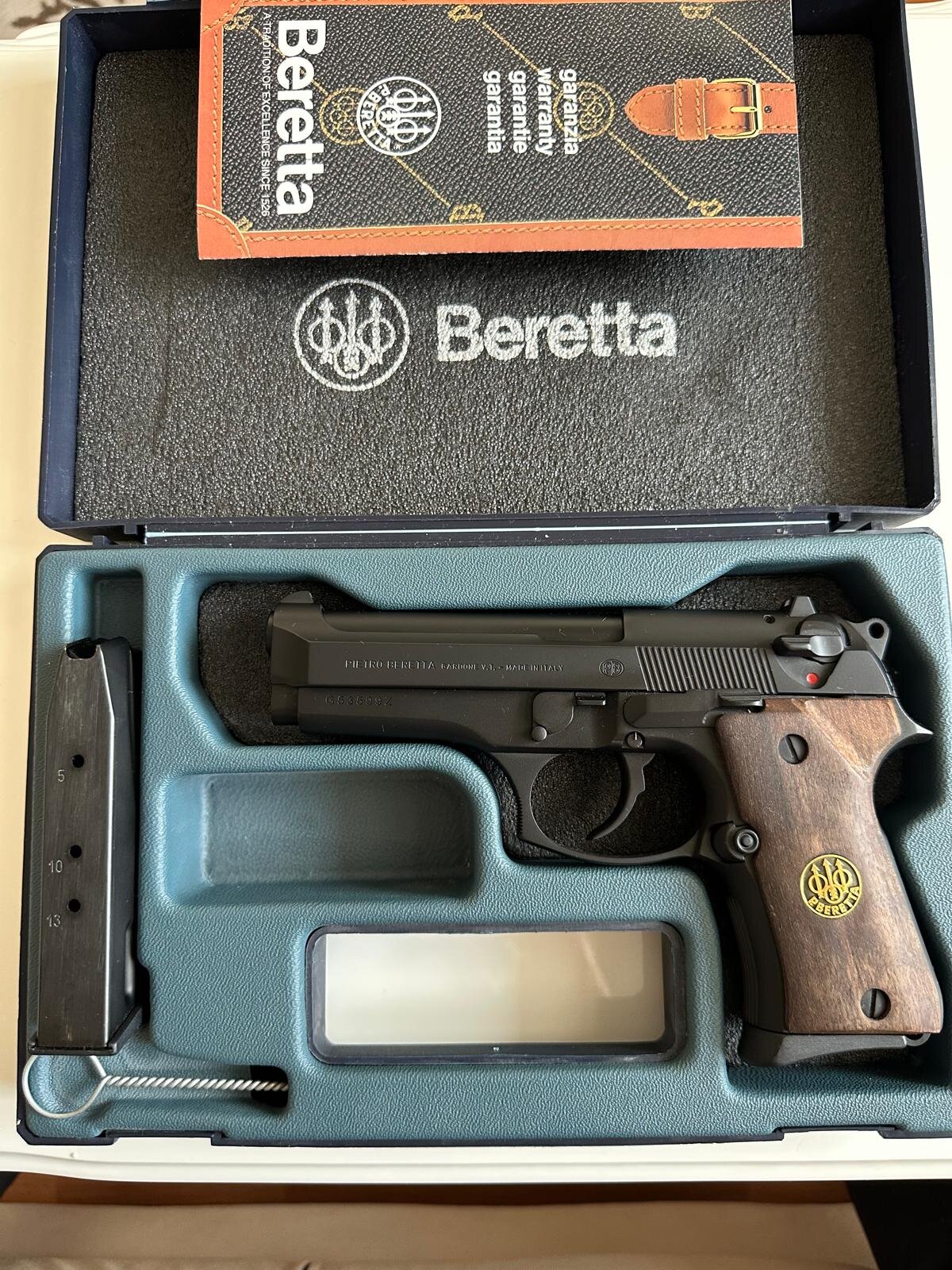 Satılık TABANCA – Beretta 92 – 9mm (9x19mm) – Taşıma Ruhsatlı – Antalya – İlan 37672 – Görsel 37673