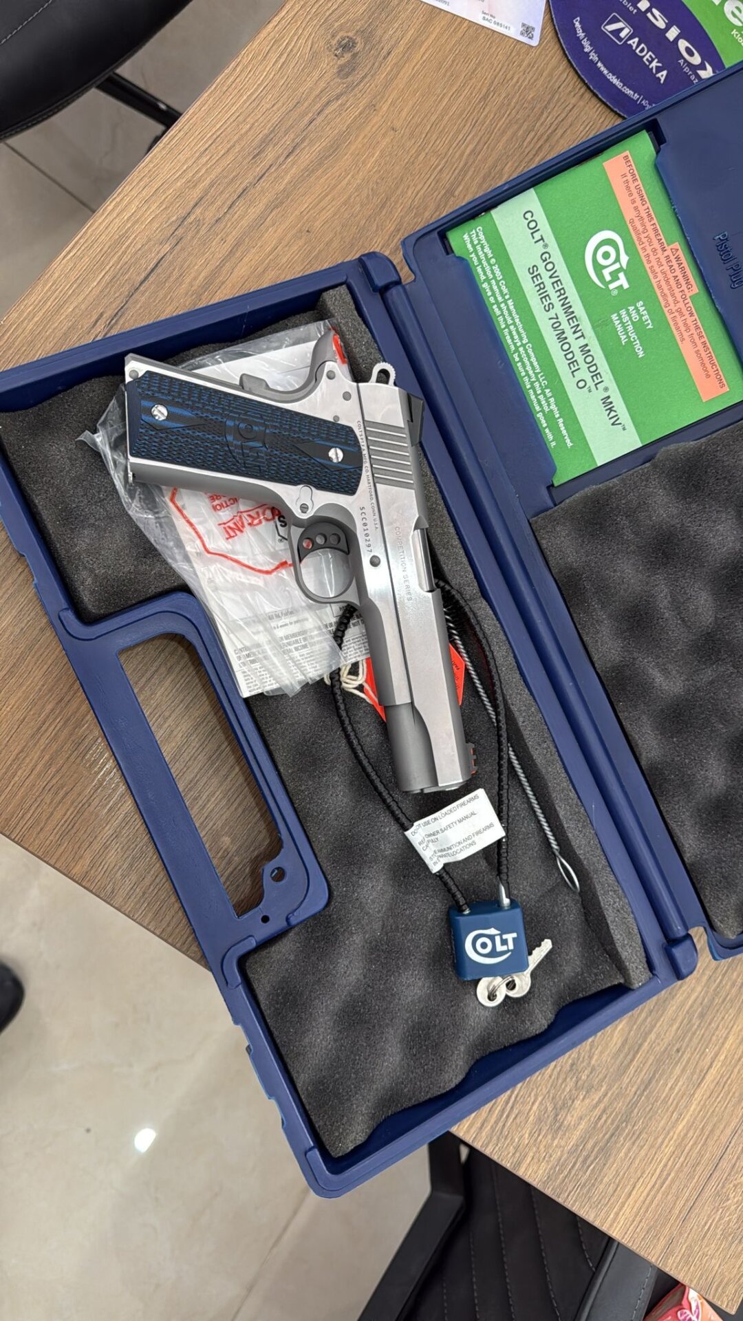 Satılık TABANCA – Colt 1911 – 45 ACP – Taşıma Ruhsatlı – İstanbul – İlan 35968 – Görsel 35969