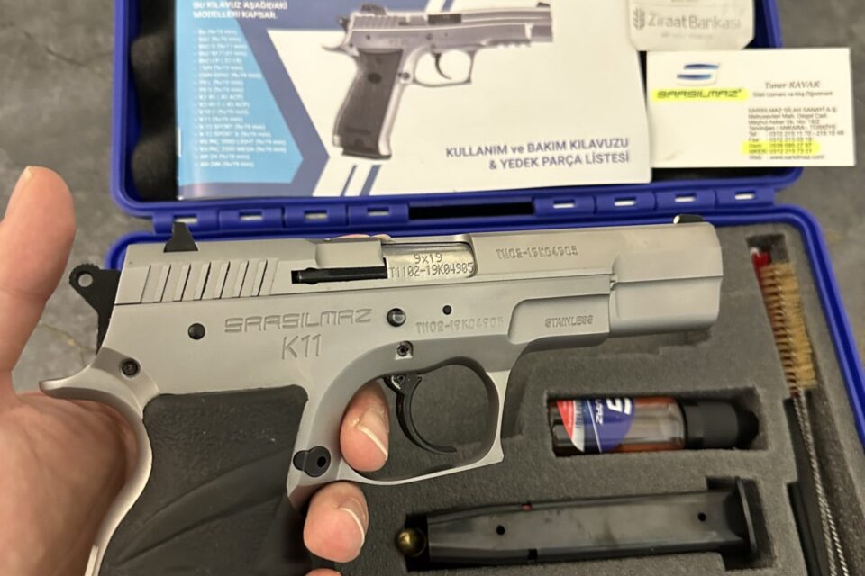Satılık TABANCA – Sarsılmaz K11 – 9mm (9x19mm) – Bulundurma Ruhsatlı – Ankara – İlan 34680 – Görsel 34681