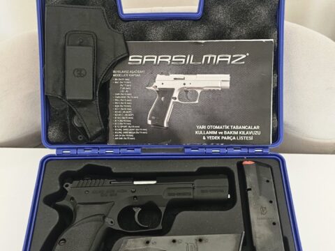 Satılık TABANCA – Sarsılmaz Kılınç – 9mm (9x19mm) – Taşıma Ruhsatlı – Tokat – İlan 39799 – Görsel 39800