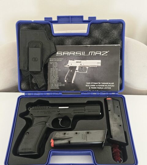 Satılık TABANCA – Sarsılmaz Kılınç – 9mm (9x19mm) – Taşıma Ruhsatlı – Tokat – İlan 39799 – Görsel 39800