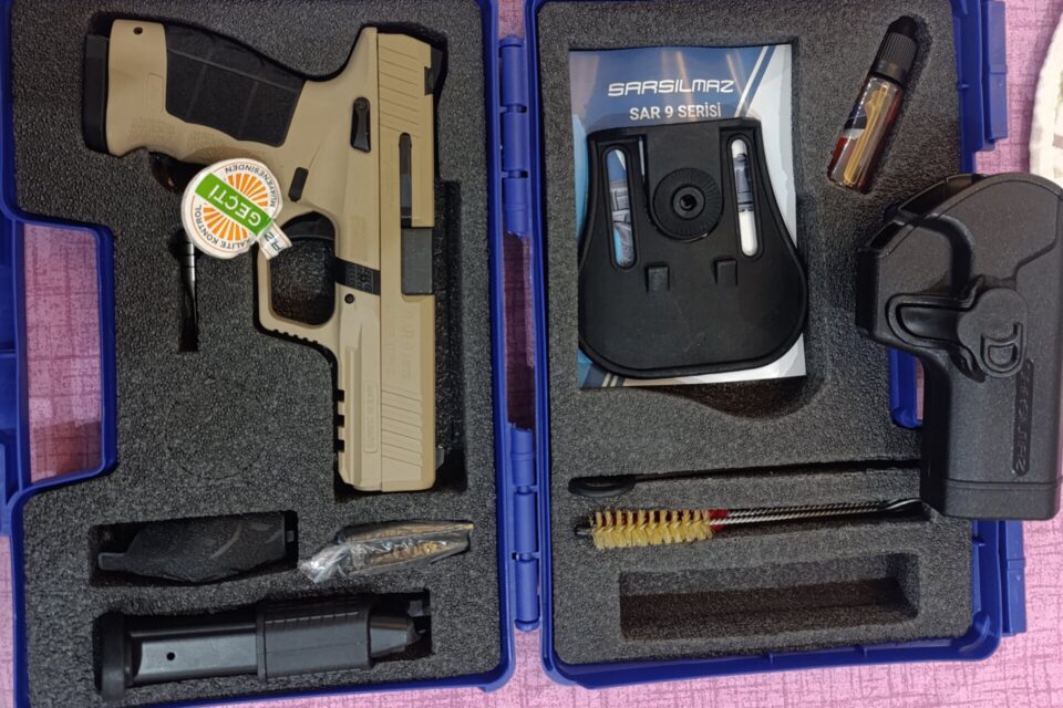 Satılık TABANCA – Sarsılmaz SAR9 – 9mm (9x19mm) – Taşıma Ruhsatlı – Mersin – İlan 39786 – Görsel 39853