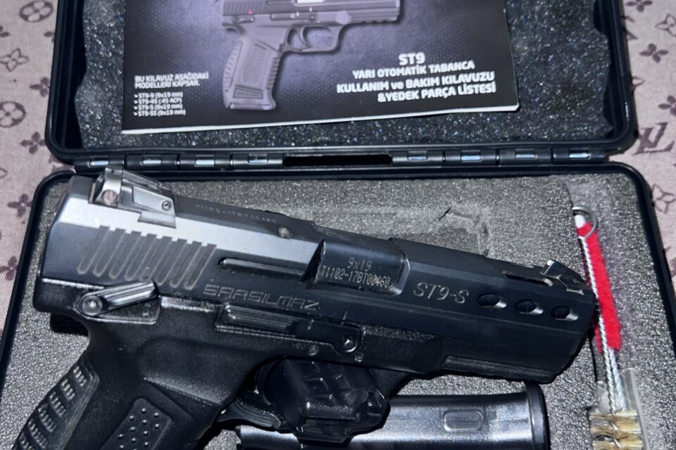 Satılık TABANCA – Sarsılmaz ST9 – 9mm (9x19mm) – Taşıma Ruhsatlı – Kırklareli – İlan 39574 – Görsel 39575