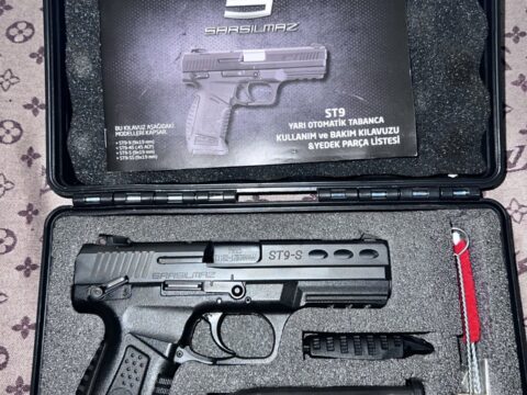 Satılık TABANCA – Sarsılmaz ST9 – 9mm (9x19mm) – Taşıma Ruhsatlı – Kırklareli – İlan 39574 – Görsel 39577