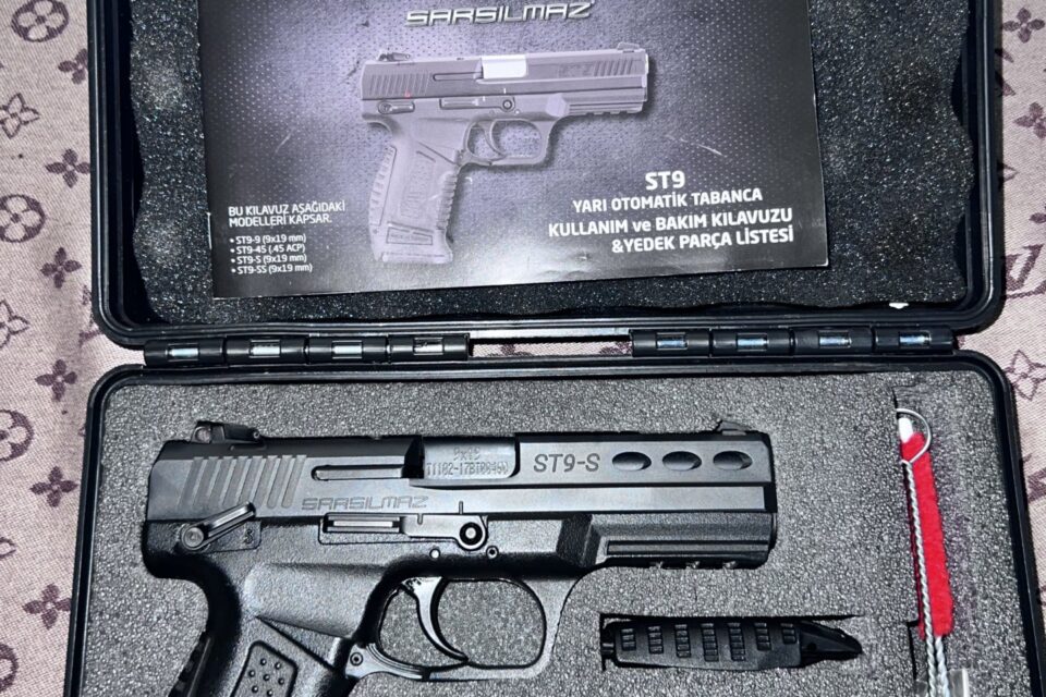 Satılık TABANCA – Sarsılmaz ST9 – 9mm (9x19mm) – Taşıma Ruhsatlı – Kırklareli – İlan 39574 – Görsel 39577