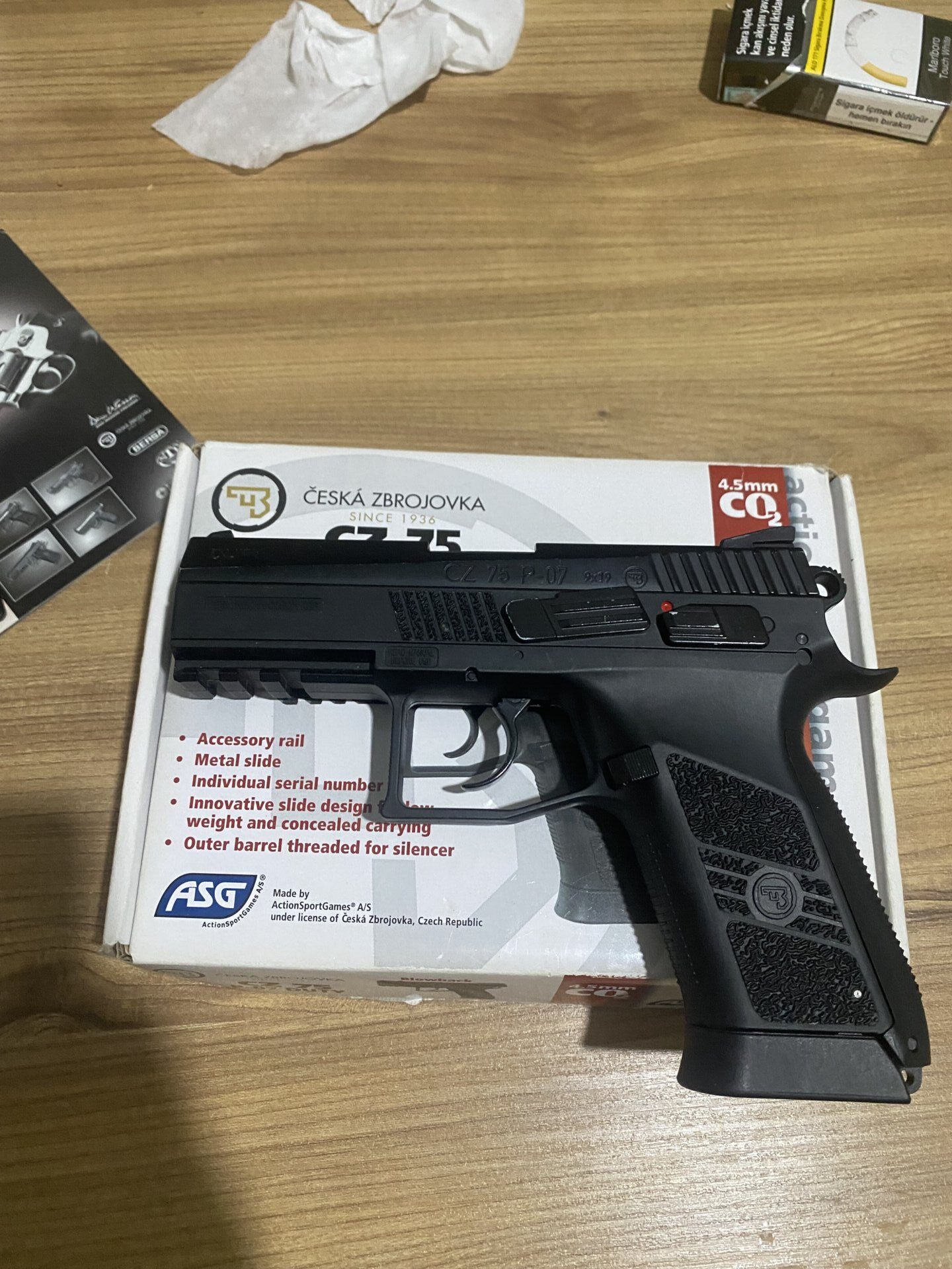 Satılık Havalı Tabanca – ASG – 4.5mm (.177) – İstanbul – İlan 39350 – Görsel 39352