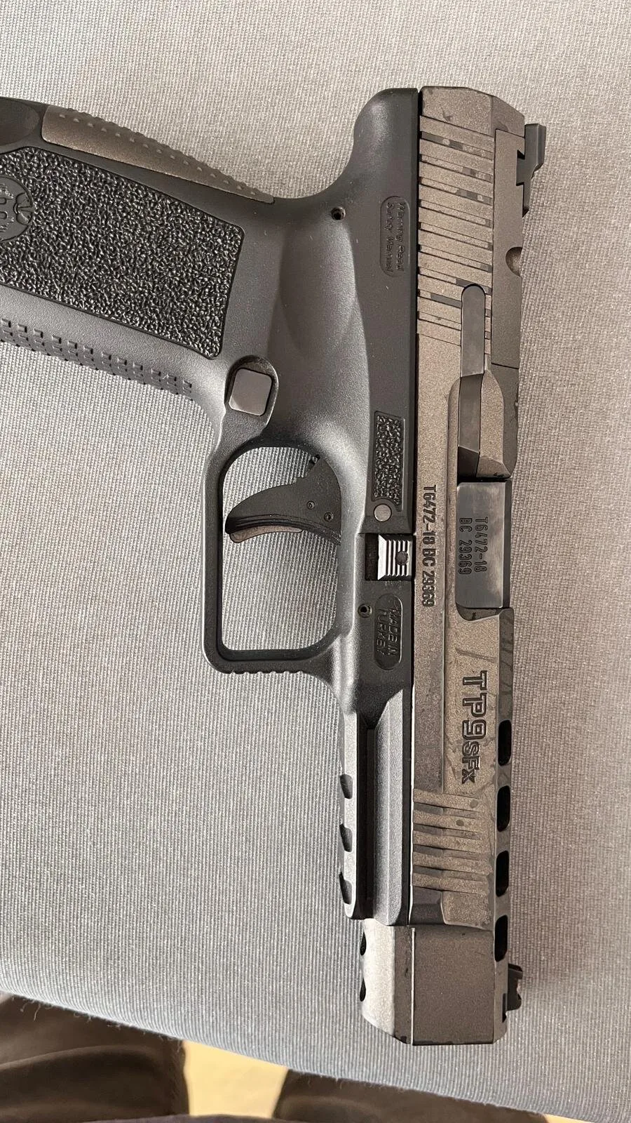 Satılık TABANCA – Canik TP – 9mm (9x19mm) – Taşıma Ruhsatlı – Kırıkkale – İlan 38950 – Görsel 38951